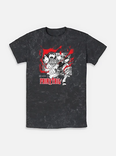 Fairy Tail Blaze Mineral Wash T-Shirt