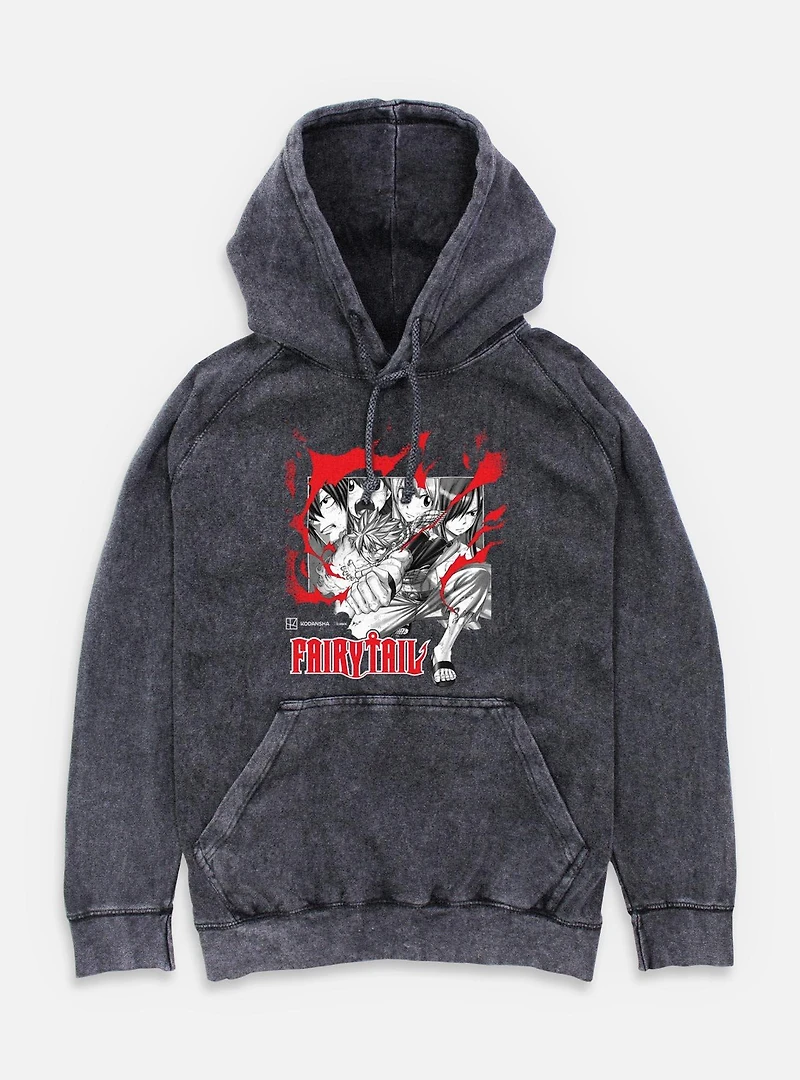 Fairy Tail Blaze Mineral Wash Hoodie