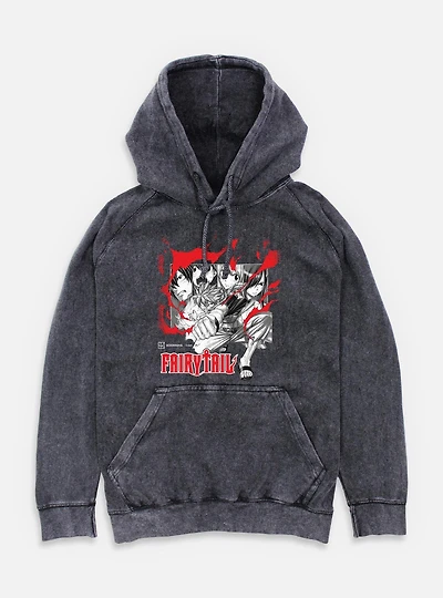 Fairy Tail Blaze Mineral Wash Hoodie