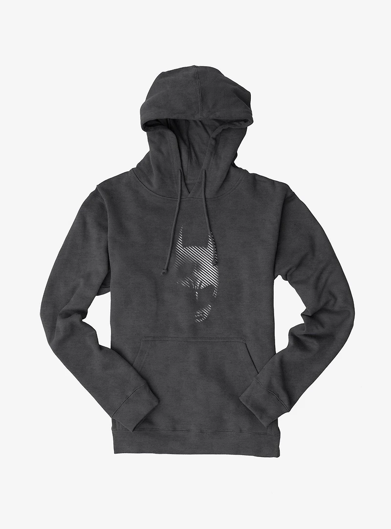 DC Comics Batman Striped Classic Mask Hoodie