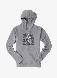 DC Comics Batman Graffiti Script Hoodie