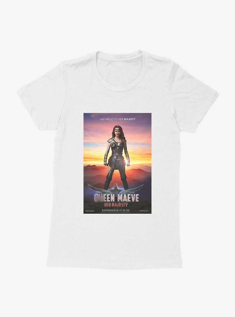 The Boys Queen Maeve Her Majesty Movie Poster Womens T-Shirt