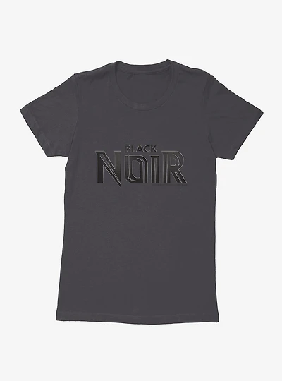 The Boys Black Noir Logo Womens T-Shirt