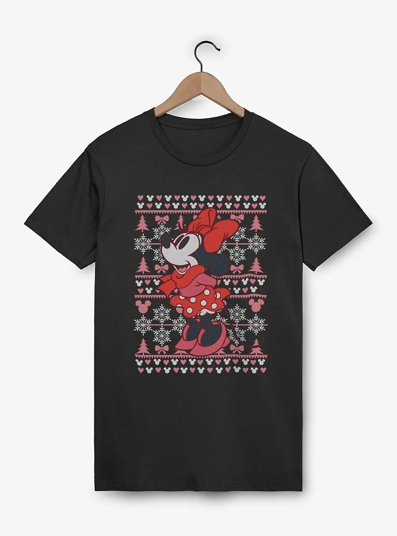 Disney Mickey Mouse Minnie Winter T-Shirt