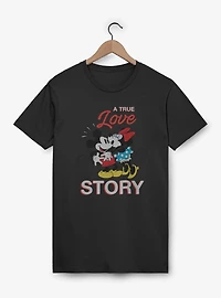 Disney Mickey Mouse & Minnie True Love Story T-Shirt