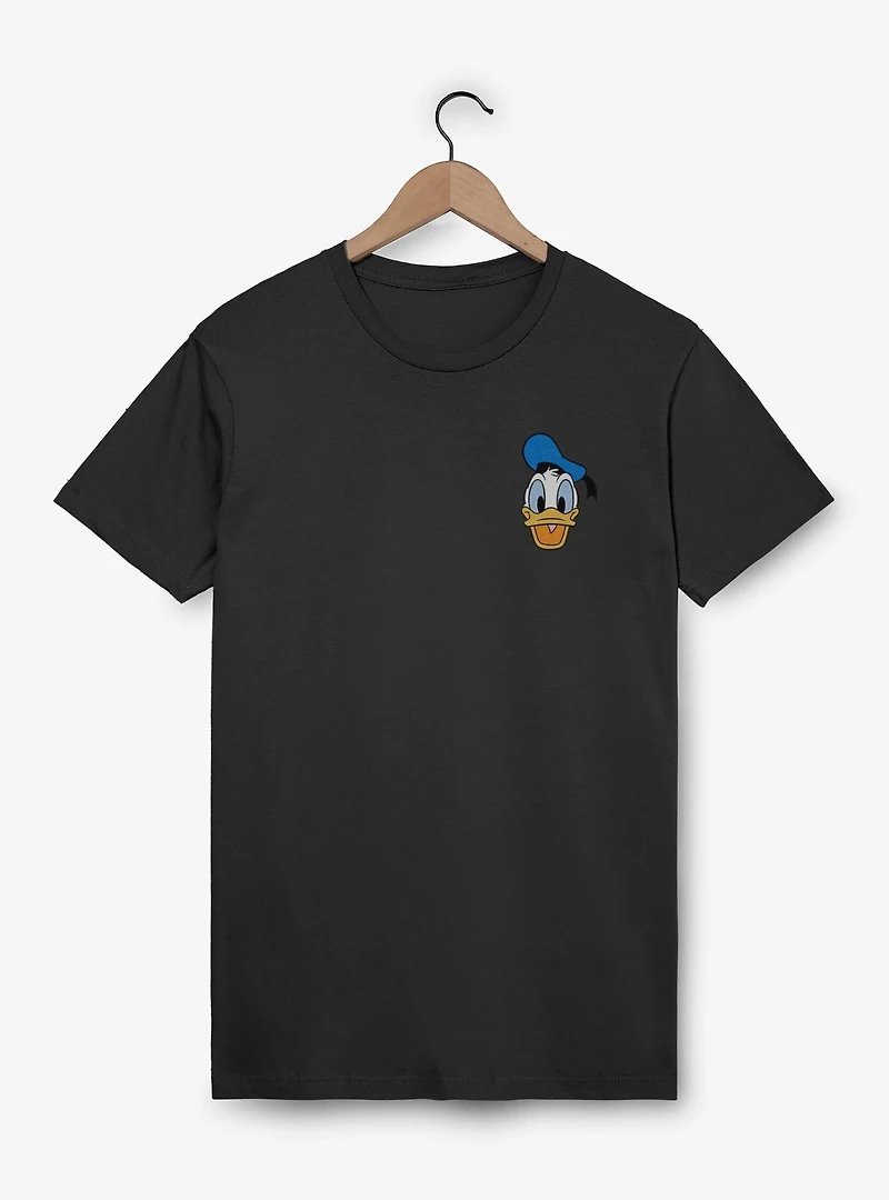 Disney Mickey Mouse Big Face Donald  T-Shirt