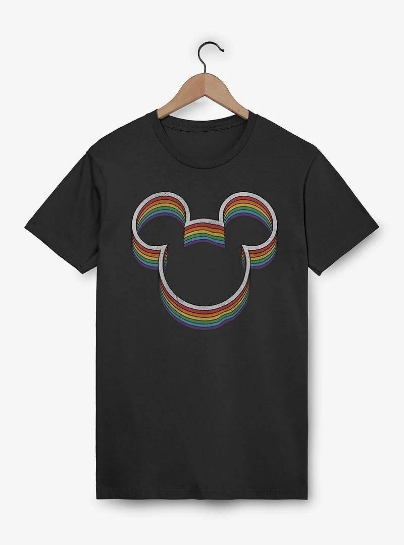 Disney Mickey Mouse Rainbow Ears  T-Shirt