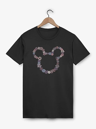 Disney Mickey Mouse Flowers T-Shirt