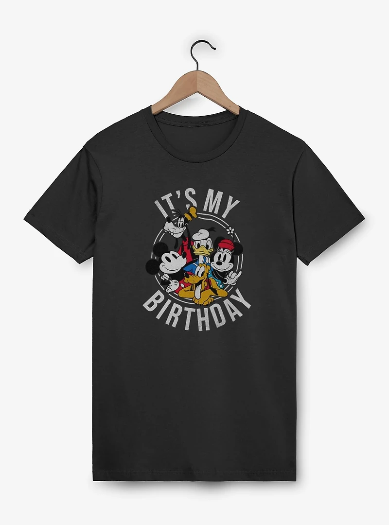 Disney Mickey Mouse And Friends It's My Birthday  T-Shirt