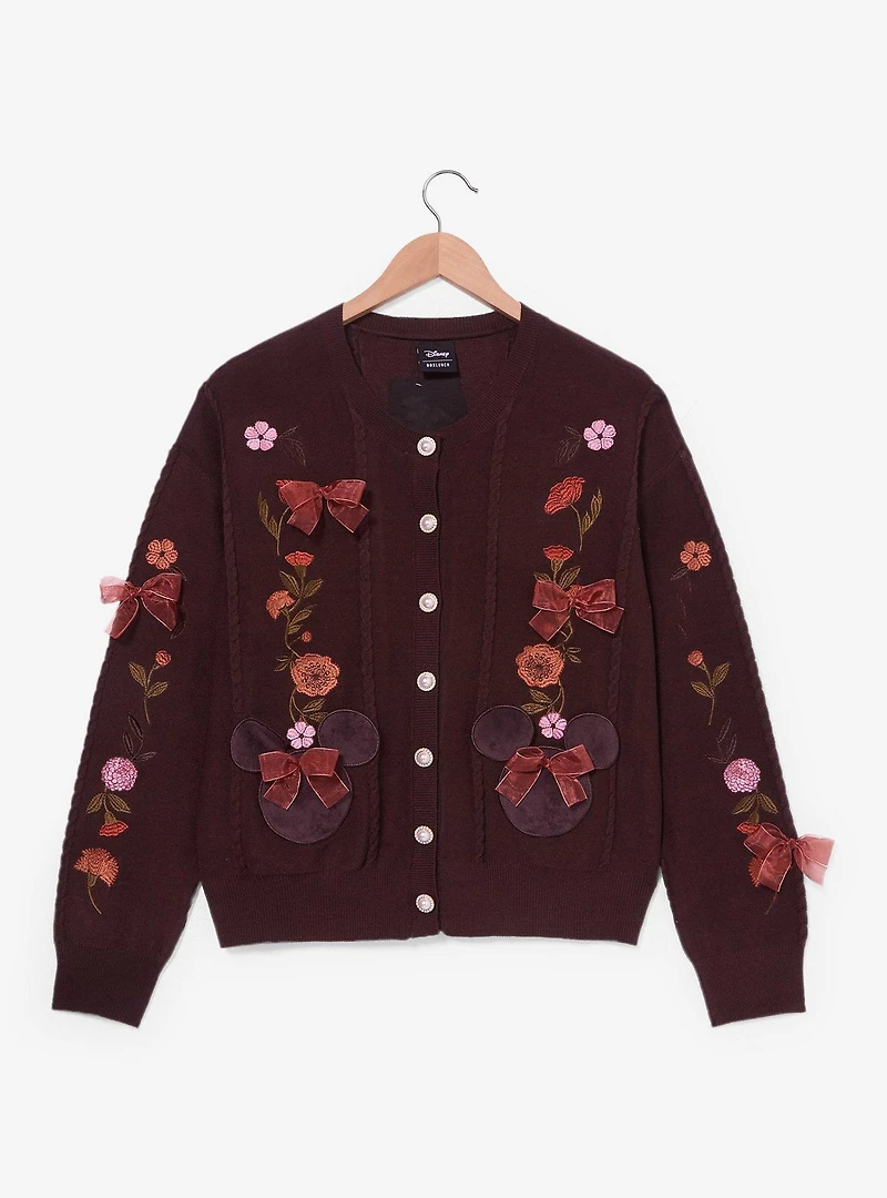 Disney Minnie Mouse Fall Florals Women's Cardigan - BoxLunch Exclusive