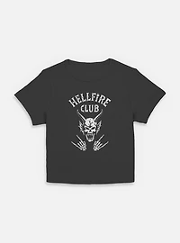 Stranger Things Hellfire Club Rocks Womens Baby T-Shirt