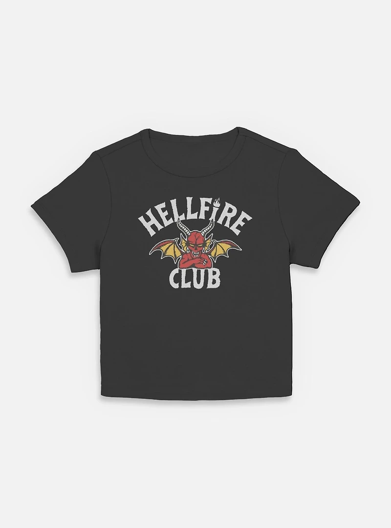 Stranger Things Devil Hellfire Club Logo Womens Baby T-Shirt