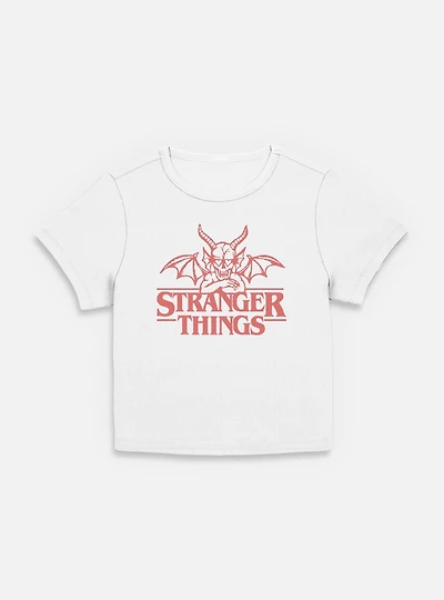 Stranger Things Hellfire Club Devil Womens Baby T-Shirt