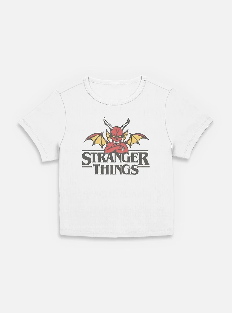 Stranger Things Hellfire Club Devil Logo Womens Baby T-Shirt