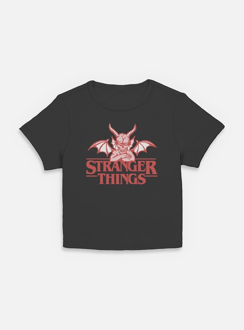 Stranger Things Devil Hellfire Clube Logo Womens Baby T-Shirt