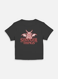 Stranger Things Devil Hellfire Clube Logo Womens Baby T-Shirt