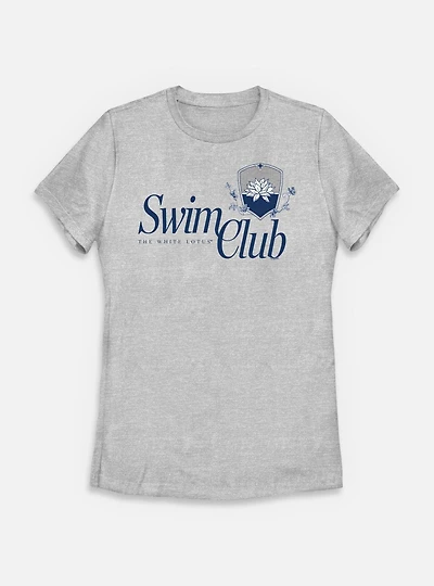 The White Lotus Swim Club Womens T-Shirt