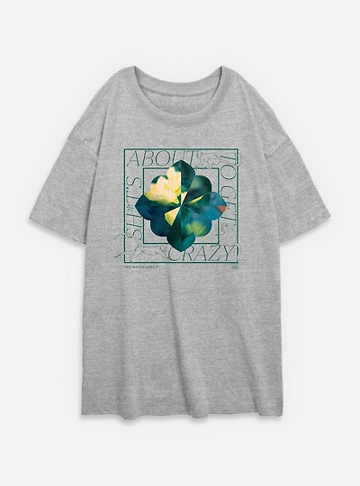 The White Lotus About To Get Crazy Womens Oversized T-Shirt