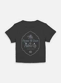 The White Lotus Phones Down Palms Up Women Baby T-Shirt