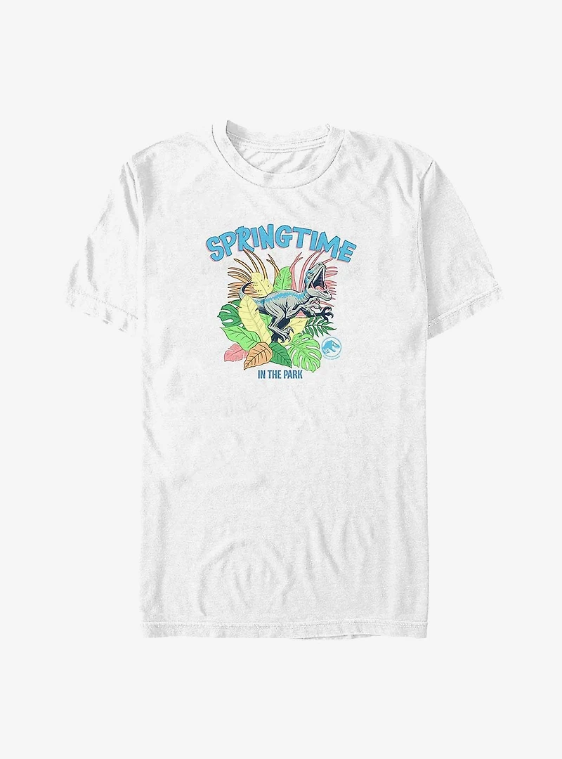 Jurassic Park Spring Raptor Big & Tall T-Shirt