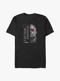 Captain America: Brave New World Red Lens Flare Big & Tall T-Shirt