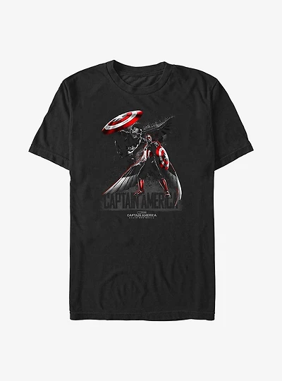 Captain America: Brave New World Pose Big & Tall T-Shirt