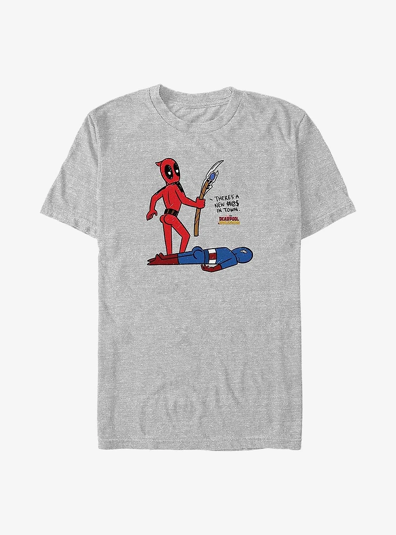 Marvel Deadpool & Wolverine New Town Big Tall T-Shirt