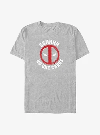 Marvel Deadpool No One Cares Big & Tall T-Shirt