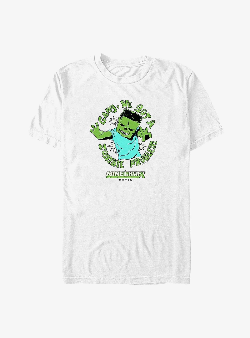 A Minecraft Movie Zombie Problem Big & Tall T-Shirt