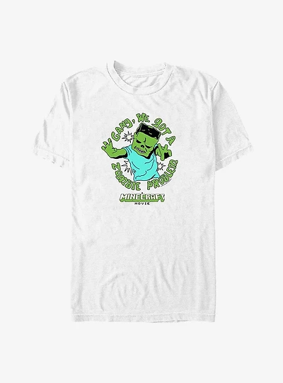 A Minecraft Movie Zombie Problem Big & Tall T-Shirt