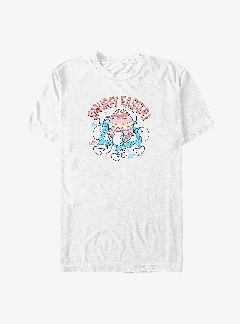 The Smurfs Smurfy Easter Big & Tall T-Shirt