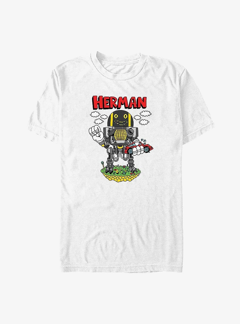 Electric State Herman Playing Big & Tall T-Shirt