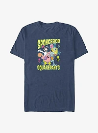 Spongebob Squarepants Group Hug Big & Tall T-Shirt
