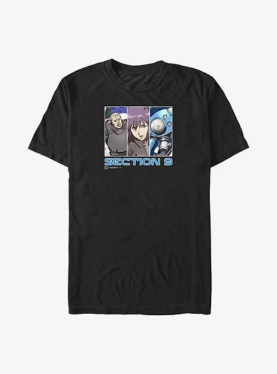 Ghost the Shell Section 9 Big & Tall T-Shirt