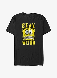 Spongebob Squarepants Stay Weird Big & Tall T-Shirt