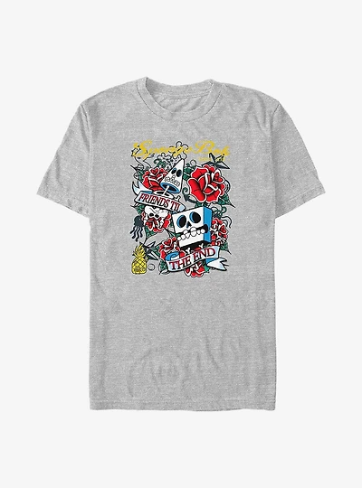Spongebob Squarepants Tatts Big & Tall T-Shirt