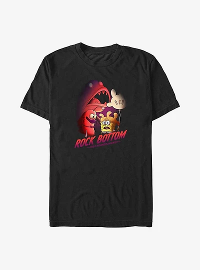 Spongebob Squarepants Rock Bottom Darkness Big & Tall T-Shirt