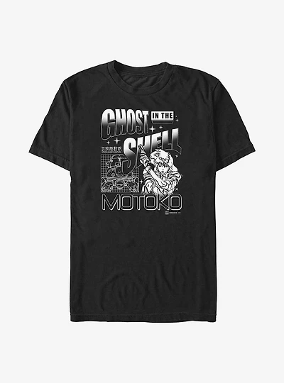Ghost the Shell Motoko Big & Tall T-Shirt