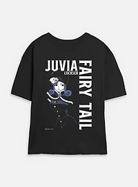 Fairy Tail Juvia Lockser Focus Womens Skimmer T-Shirt