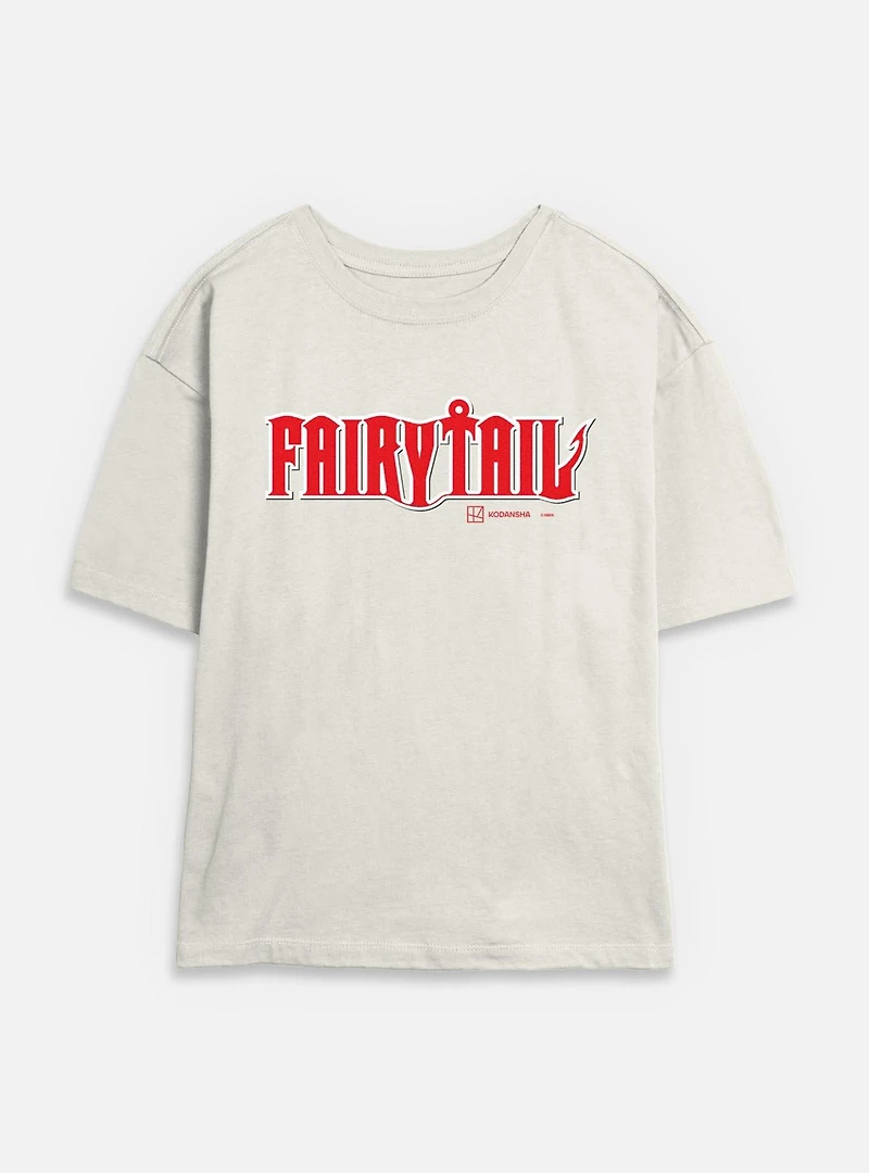 Fairy Tail Logo Womens Skimmer T-Shirt