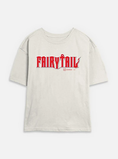 Fairy Tail Logo Womens Skimmer T-Shirt