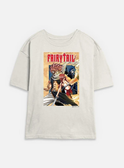 Fairy Tail Cover Womens Skimmer T-Shirt