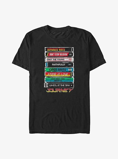 Journey Tape Deck Hits Big & Tall T-Shirt