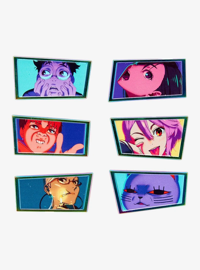 Dandadan Character Intro Panel Iridescent Blind Box Enamel Pin — BoxLunch Exclusive
