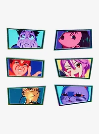 Dandadan Character Intro Panel Iridescent Blind Box Enamel Pin — BoxLunch Exclusive