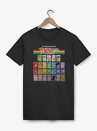Rainbow Brite Table Of Color T-Shirt