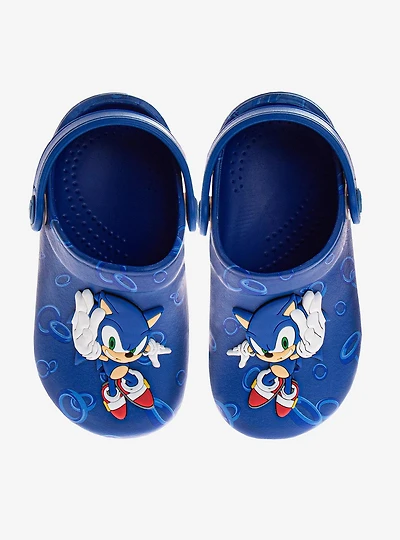 Sonic The Hedgehog Toddler & Boys Dual Sizes Clogs