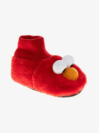 Sesame Street Curious Elmo Toddler & Kids Dual Sizes Slippers