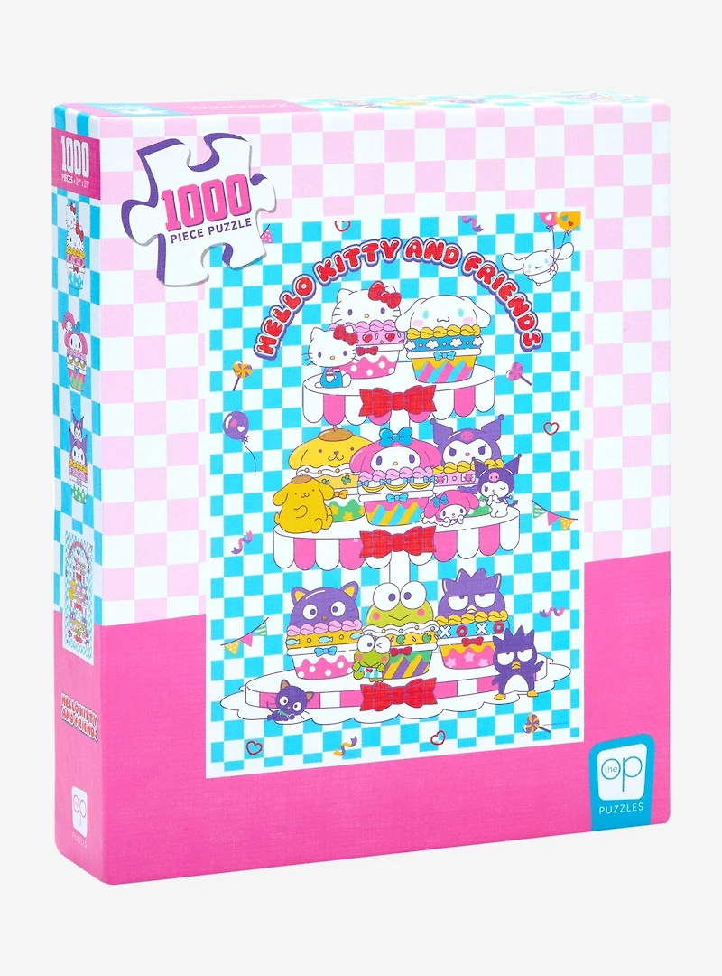 Sanrio Hello Kitty & Friends Cupcakes 1000 Piece Puzzle