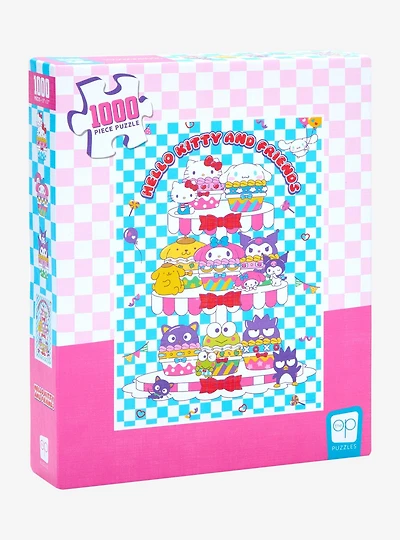 Sanrio Hello Kitty & Friends Cupcakes 1000 Piece Puzzle
